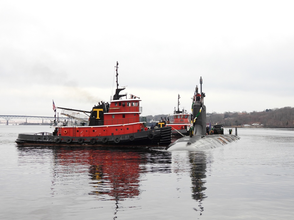 USS North Dakota Returns Home