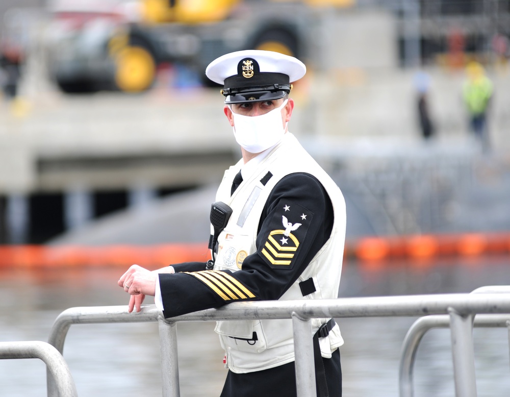 USS North Dakota Returns Home