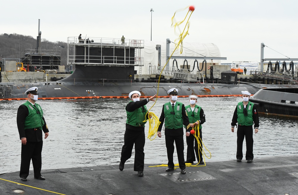 USS North Dakota Returns Home