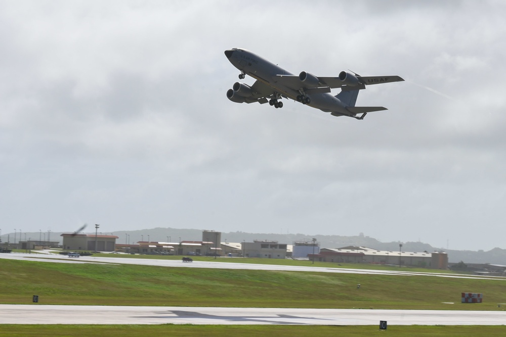 B-1B Lancers carry out Bomber Task Force mission