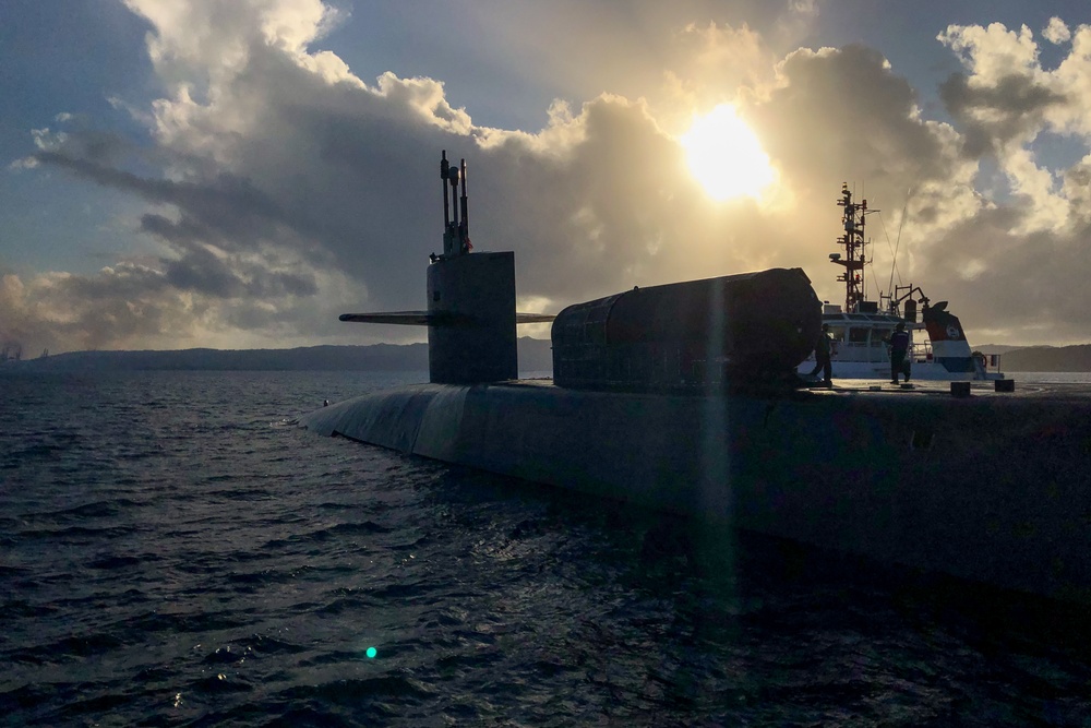 USS Ohio Conducts Scheduled Evolution