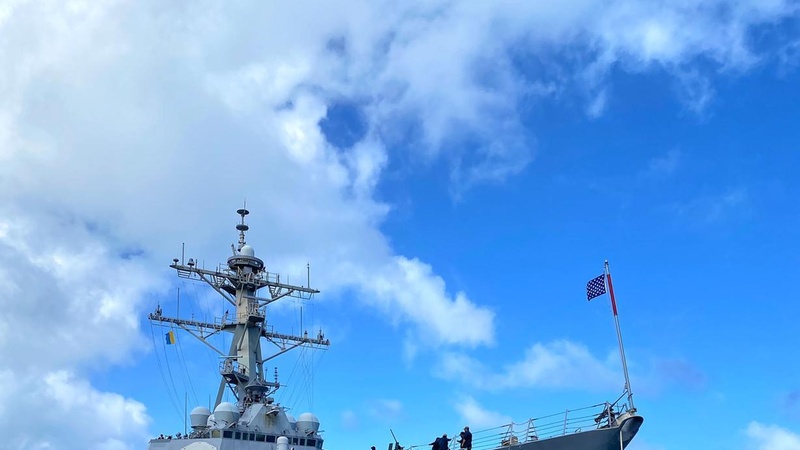 USS Russell Engages with Partners during Oceania Transit
