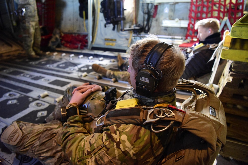 Army and Air Force HALO Jump Training