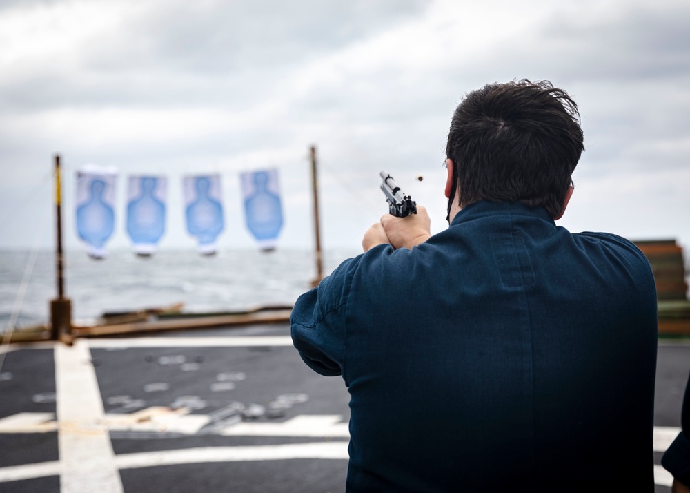 NHQC on the Flight Deck aboard McCain