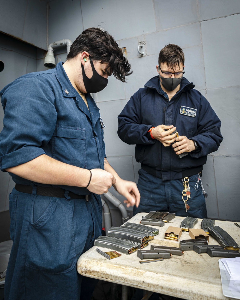 NHQC on the Flight Deck aboard McCain