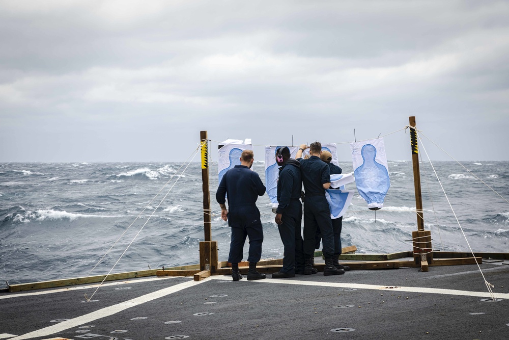 NHQC on the Flight Deck aboard McCain