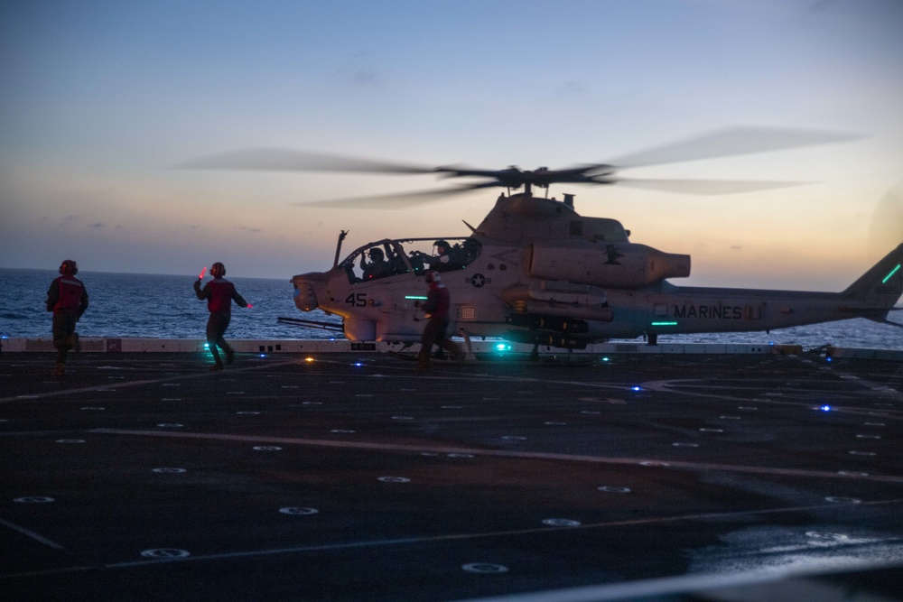 CAS departure from USS Somerset