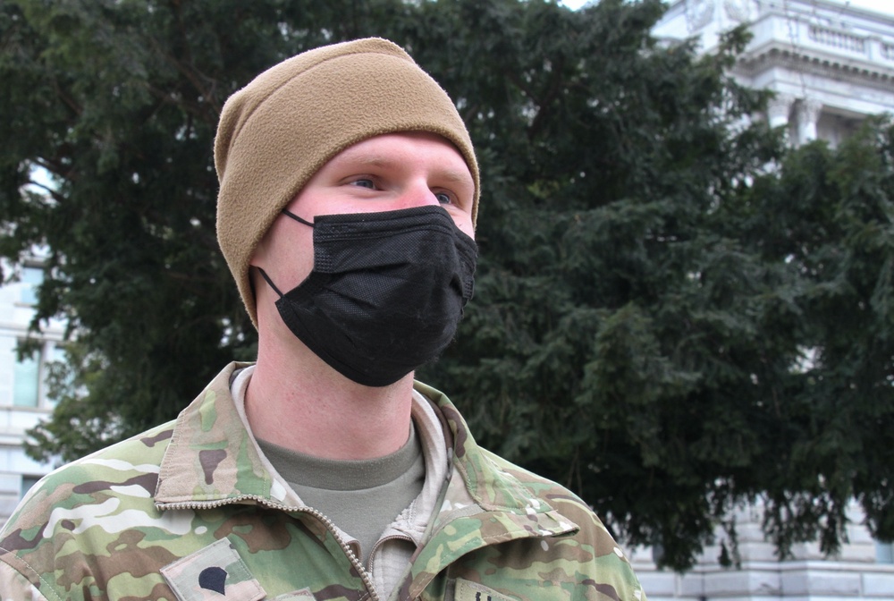 Virginia Soldiers, Airmen stand guard in nation's capital