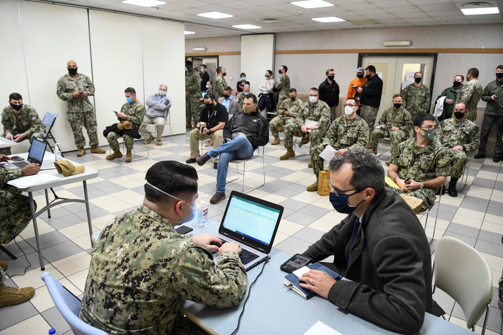 U.S. Naval Forces Europe and Africa receive COVID-19 vaccine