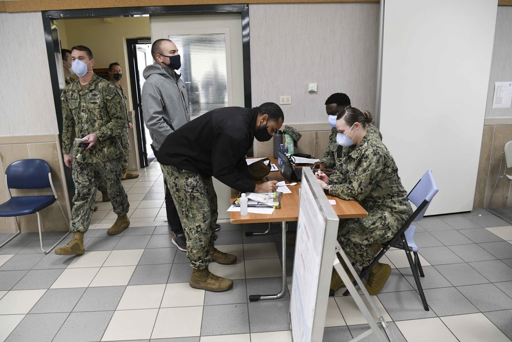 U.S. Naval Forces Europe and Africa receive COVID-19 vaccine