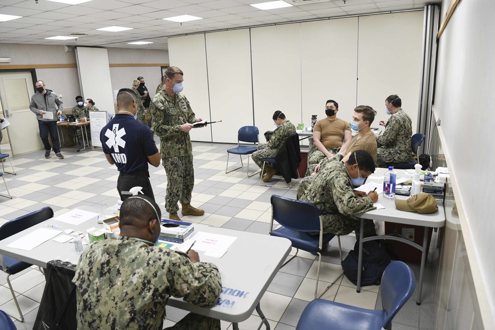 U.S. Naval Forces Europe and Africa receive COVID-19 vaccine