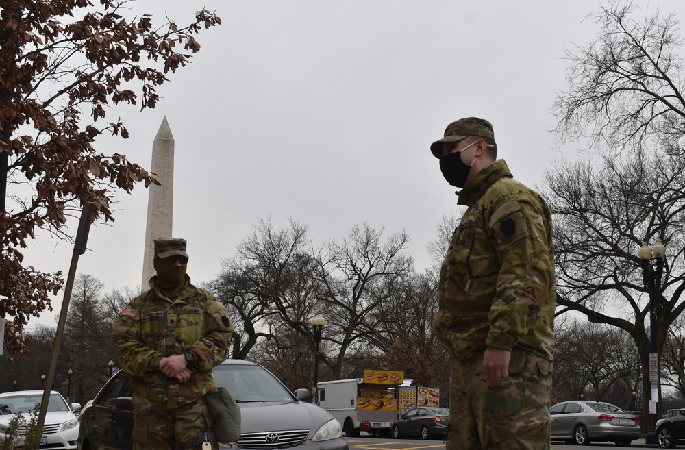 Pennsylvania National Guard Arrives in Washington D.C.