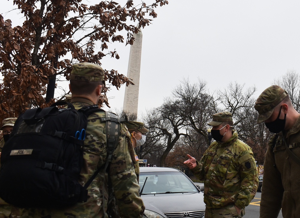 Pennsylvania National Guard arrives in Washington, D.C.