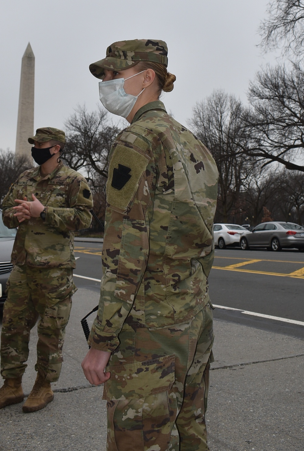 Pennsylvania National Guard arrives in Washington, D.C.