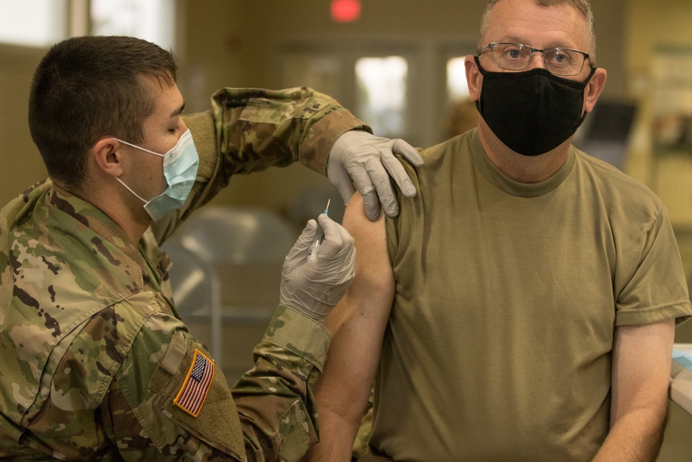 Alabama National Guard administers first COVID-19 vaccines