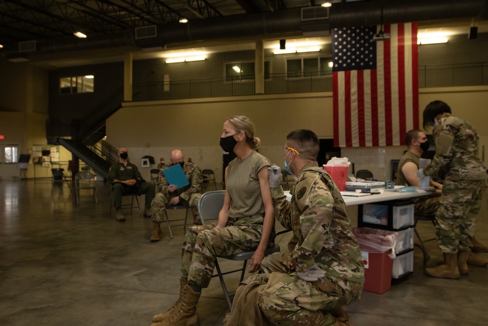 Alabama National Guard administers first COVID-19 vaccines