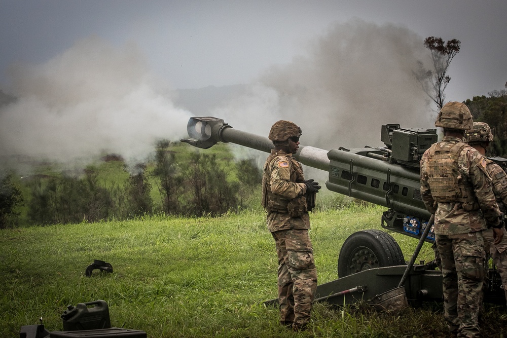 25th Infantry Division Artillery, 3-7 Field Artillery: M777 Howitzer qualification (AT VI)