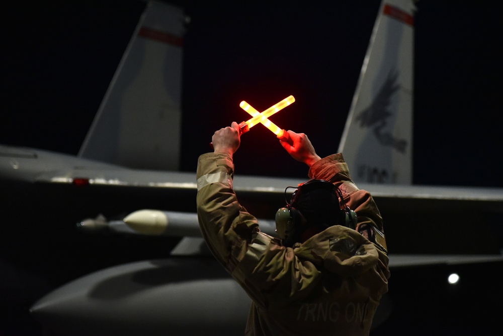 142nd Wing Night Flying