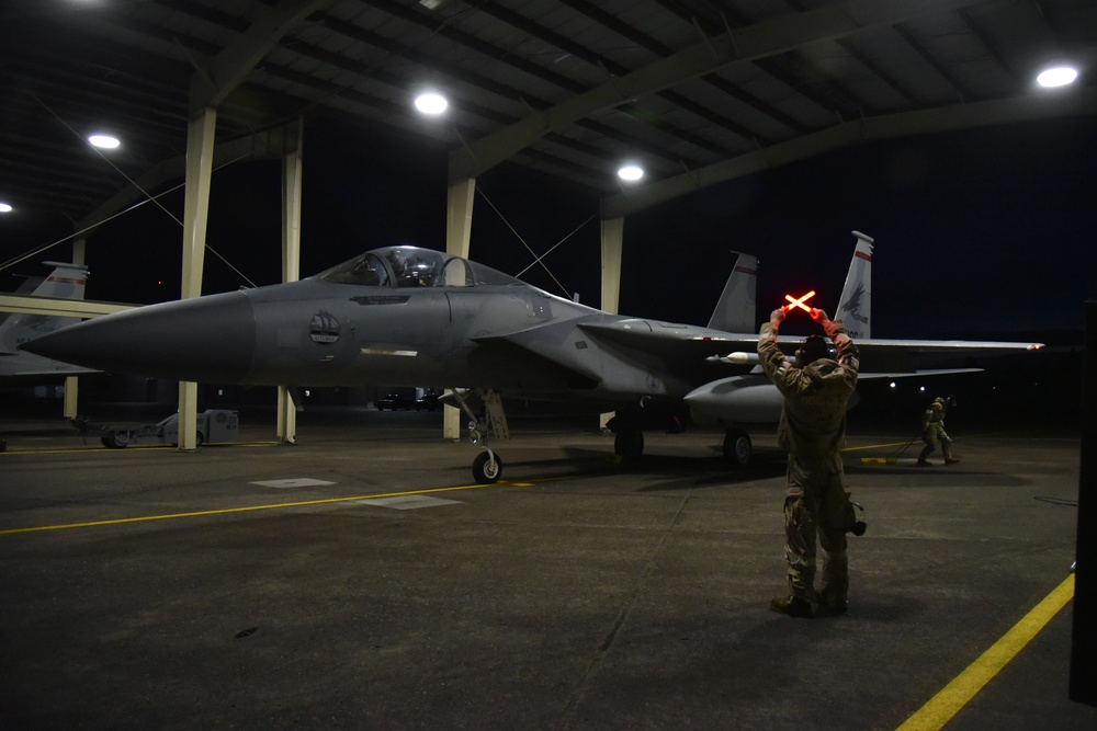 142nd Wing Night Flying