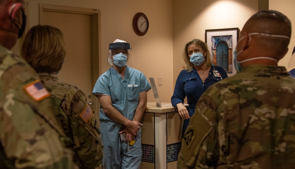 U.S. Army North commander visits Adventist Health White Memorial