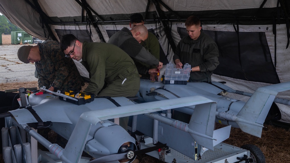 Marines use drones to support US Army 3rd Infantry Division