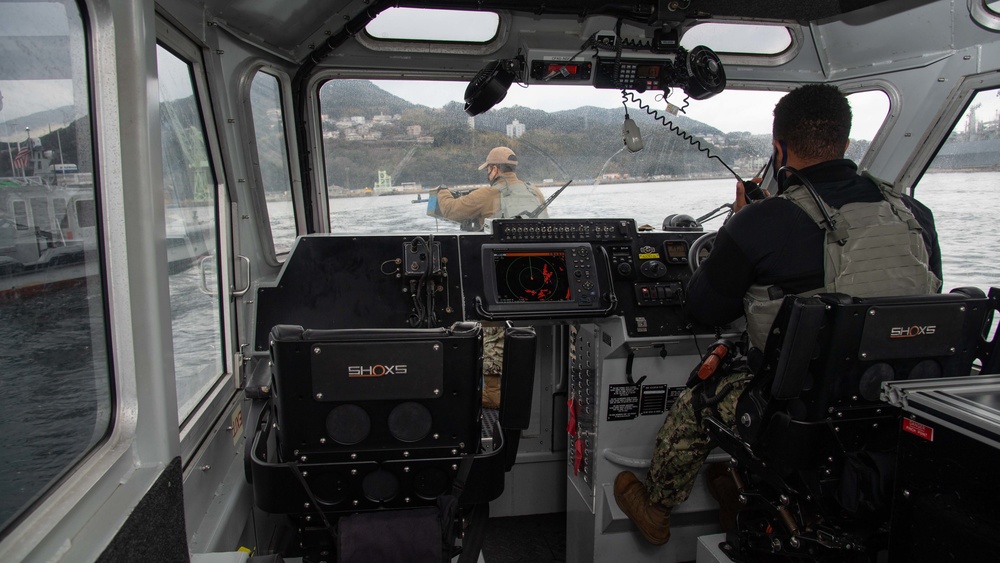 CFAS Harbor Patrol Unit HSB Drills