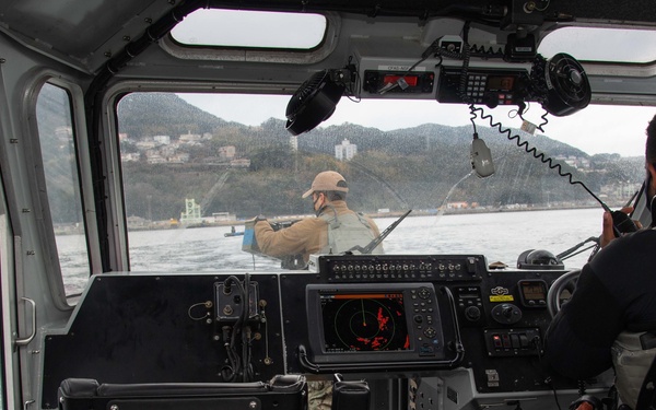 CFAS Harbor Patrol Unit HSB Drills