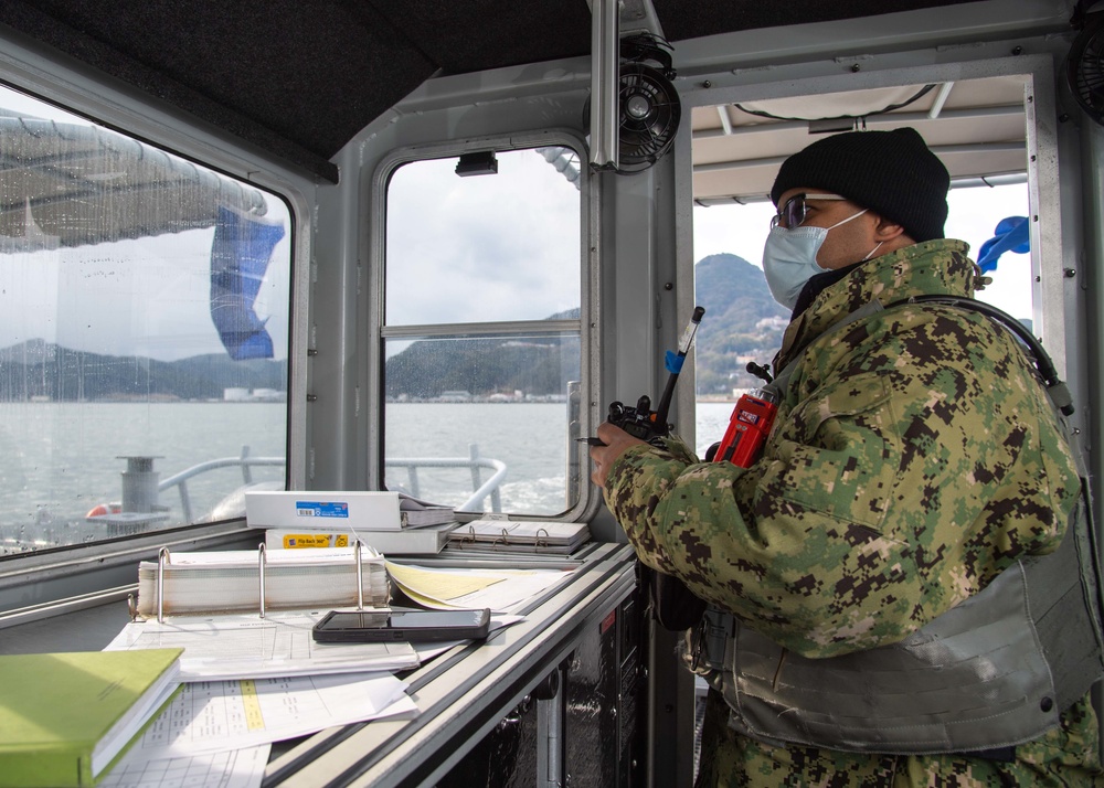 CFAS Harbor Patrol Unit HSB Drills