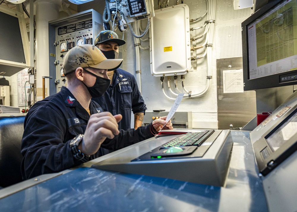 Engineering Training Team Drill in CCS