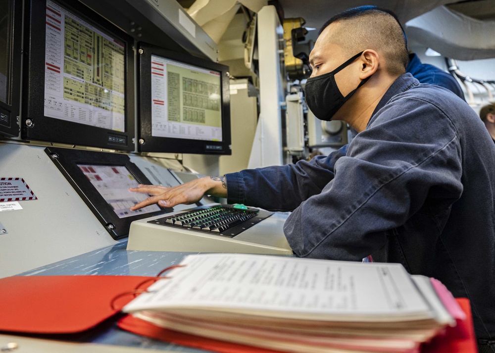 Engineering Training Team Drill in CCS