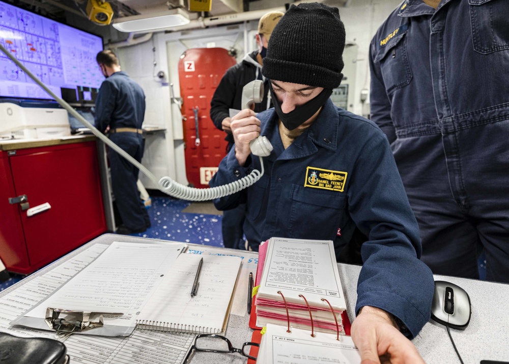 Engineering Training Team Drill in CCS