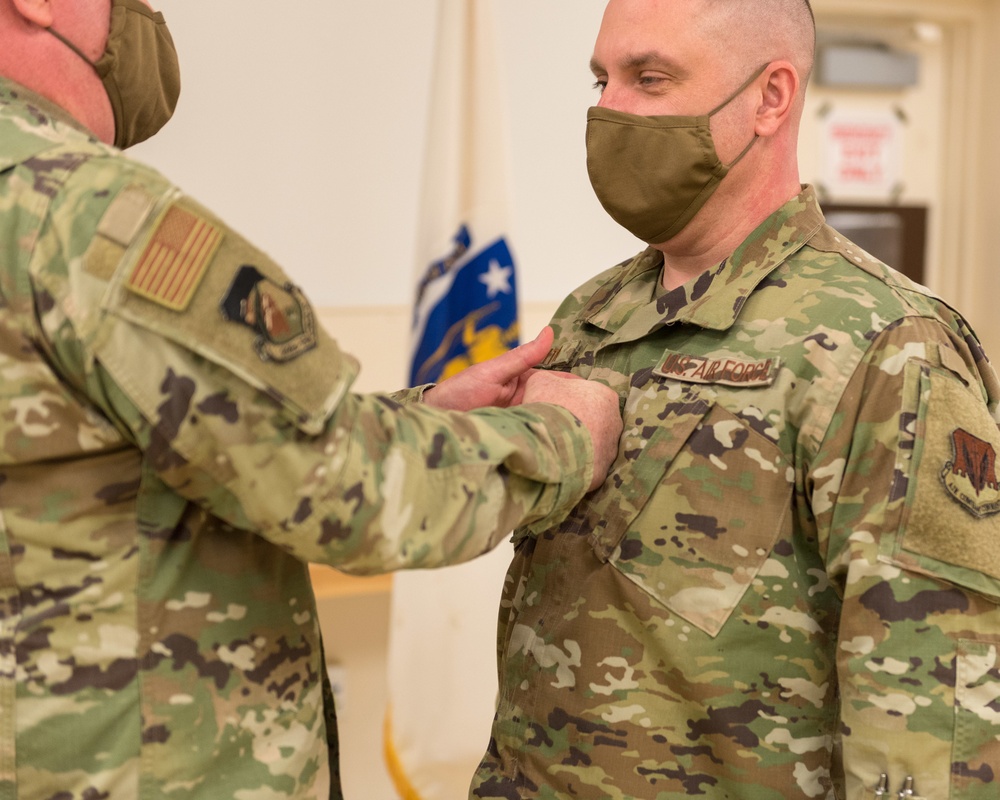 267th Intelligence Squadron's Pitta promoted to Chief Master Sergeant