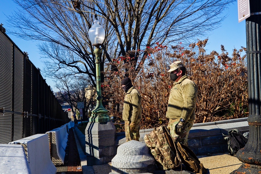 More than 200 soldiers with the Delaware Army National Guard Soldier are on duty in Washington D.C