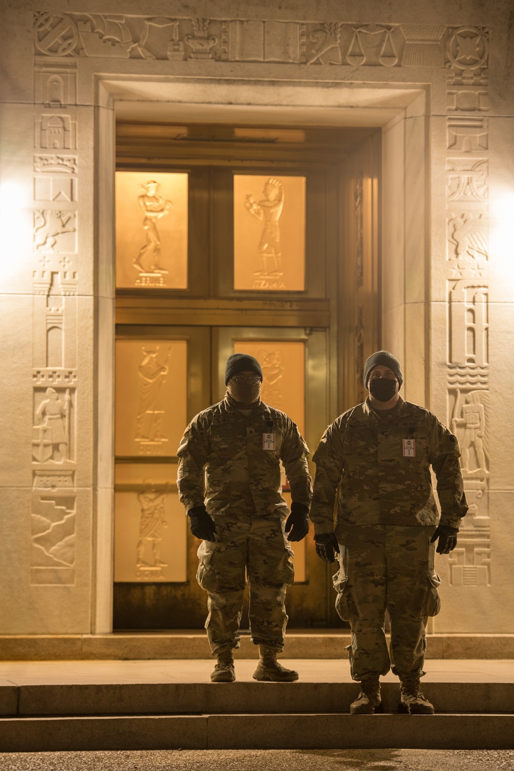 Virginia National Guard Soldiers support authorities in Washington, D.C.