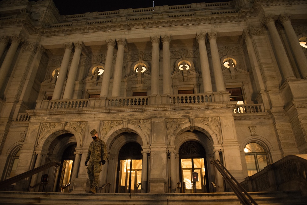 Virginia National Guard Soldiers support authorities in Washington, D.C.