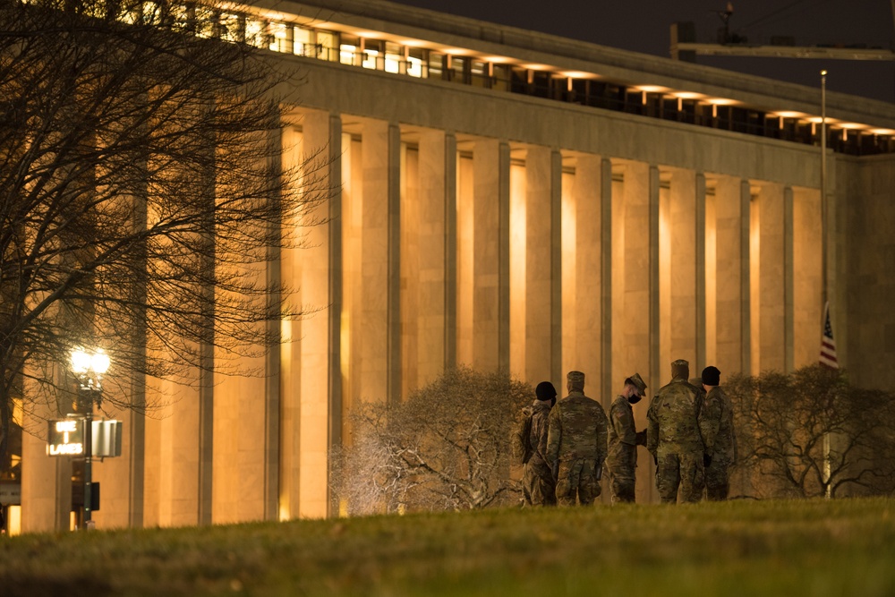 Virginia National Guard Soldiers support authorities in Washington, D.C.