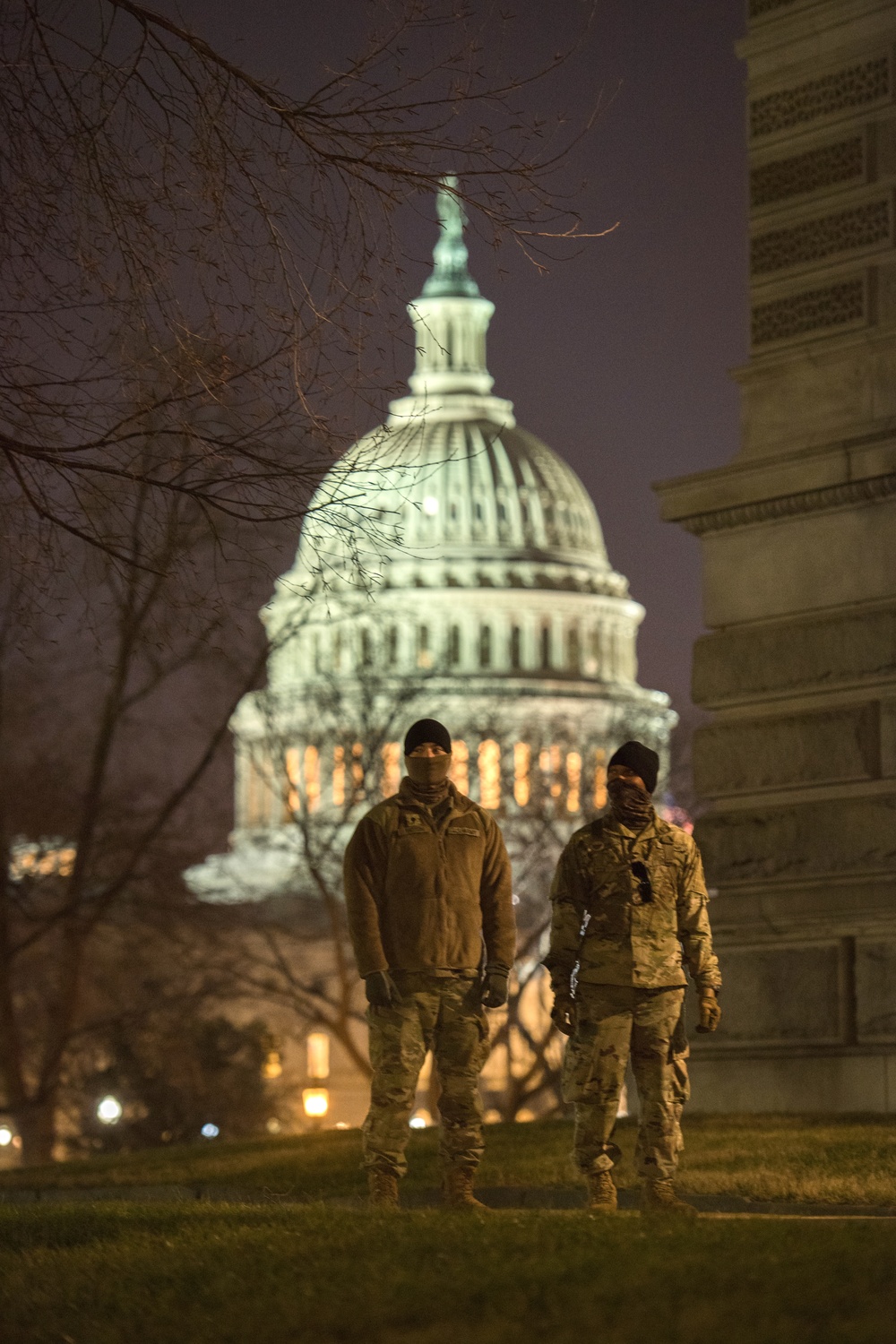 Virginia National Guard Soldiers support authorities in Washington, D.C.