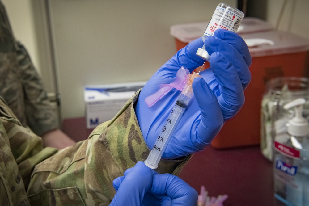 179th Airlift Wing Medical Group begins COVID-19 vaccination process