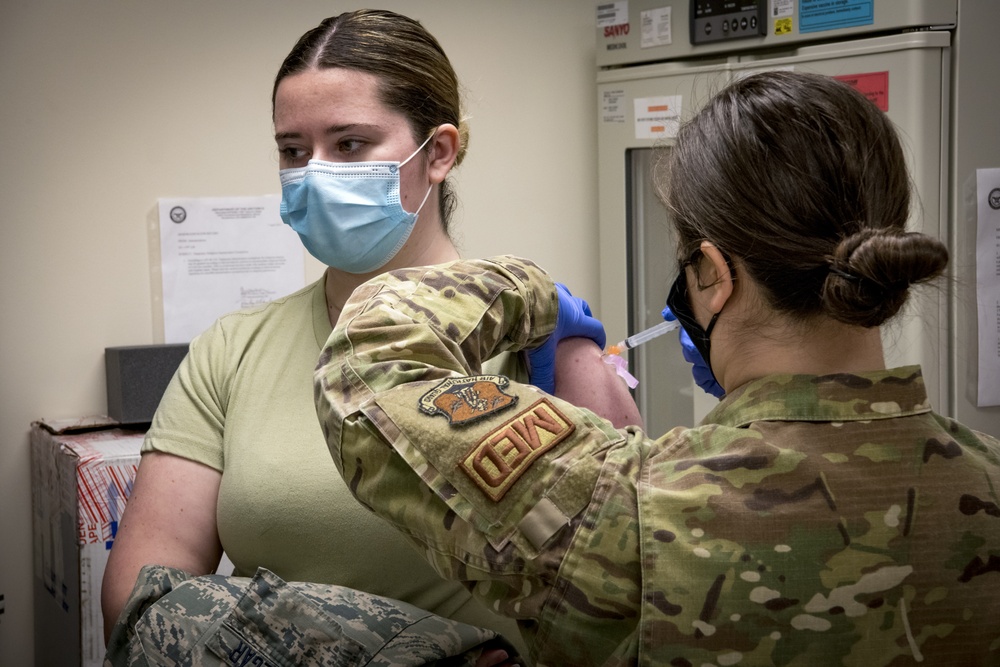 179th Airlift Wing Medical Group begins COVID-19 vaccination process