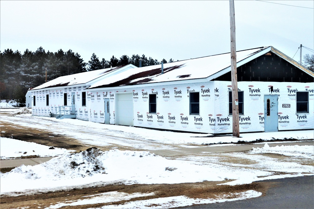 World War II-era buildings receiving upgrades at Fort McCoy