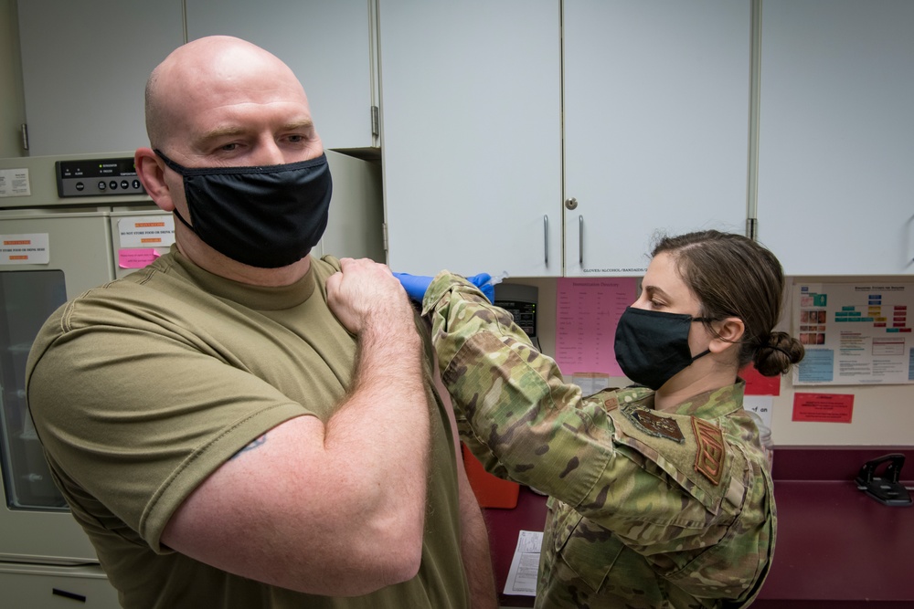 179th Airlift Wing Medical Group begins COVID-19 vaccination process