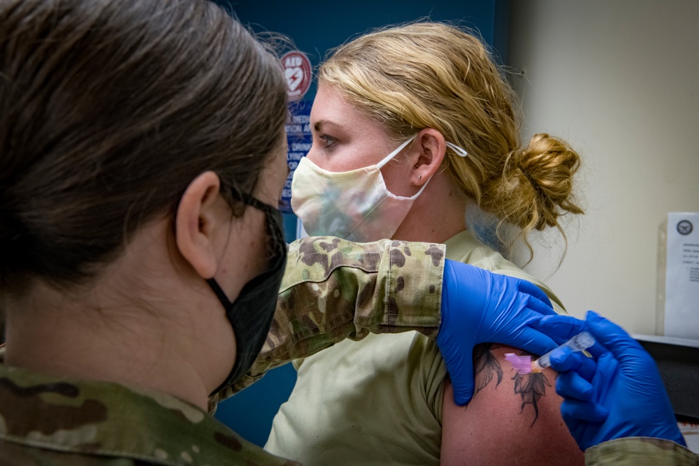 179th Airlift Wing Medical Group begins COVID-19 vaccination process