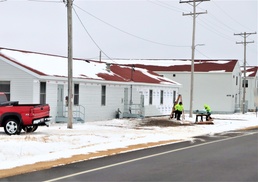 World War II-era buildings receiving upgrades at Fort McCoy