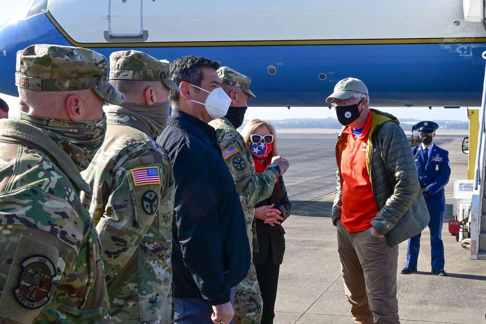 Sec Def visits Tennessee National Guard