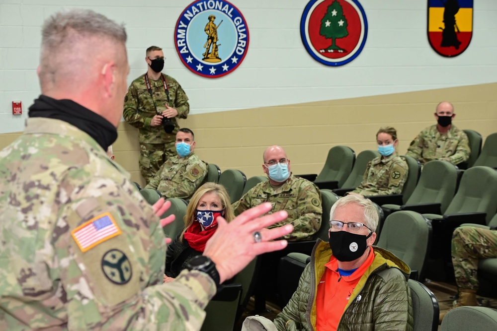 Sec Def visits Tennessee National Guard