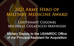 USAMRDC’s Colacicco-Mayhugh Named ‘Heroes of Military Medicine’ Award Winner