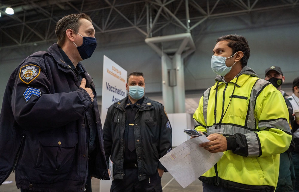 NY National Guard troops mobilize in support of state efforts to administer COVID-19 vaccines