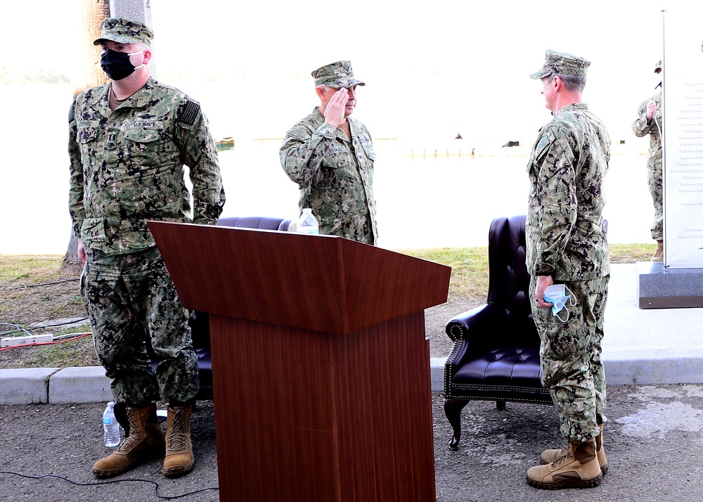 EODGRU-1 Holds Change of Command