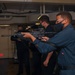 Sailors train in small arms techniques