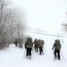 Fort McCoy CWOC class 21-02 students train using snowshoes, ahkio sleds